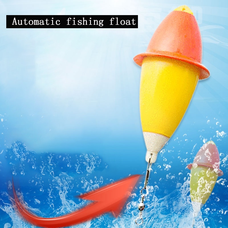 Automatic Fishing Float Portable Fast Fishing Artifact Bobber Fishing Float Device Fishing Accessories