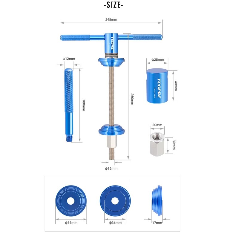 TOOPRE bicycle headset installation tool BB bicycle headset and mountain bike chassis press tool for MTB road bikes