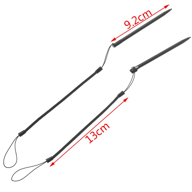 Lápiz táctil de pantalla con cuerda de resorte para navegador PDA, lápiz táctil resistente de Metal Universal, , 1 unidad