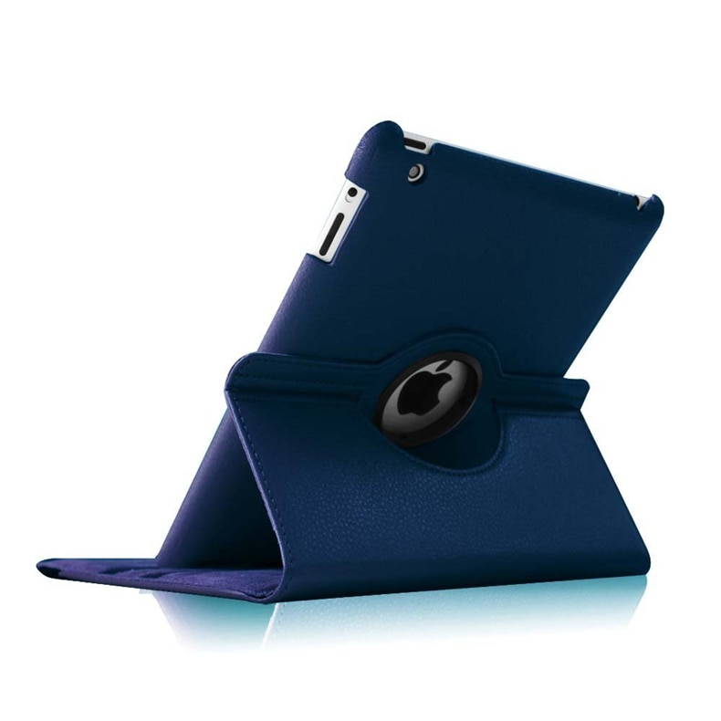 Case for Apple iPad 2 3 4 Magnetic Auto Wake Up Sleep Flip Litchi PU Leather Case Cover With Smart Stand Holder for iPad 2/3/4