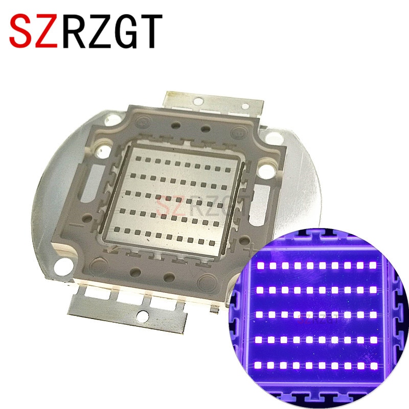 20 w 30 w 50 w 100 w High Power Licht UV Paars LED 395nm Ultraviolette Lampen Lamp Chips