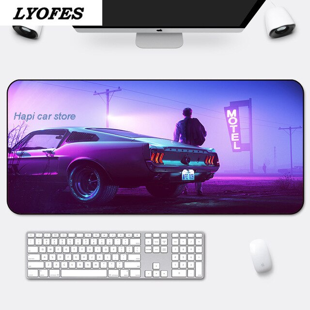 Office Mouse Pad Gamer Mousepad Gaming Large 80x30cm Computer Keyboard Mat for Mouse Deskpad for PC Desk Mats for Mice Carpet L1: 800x300x2mm 3