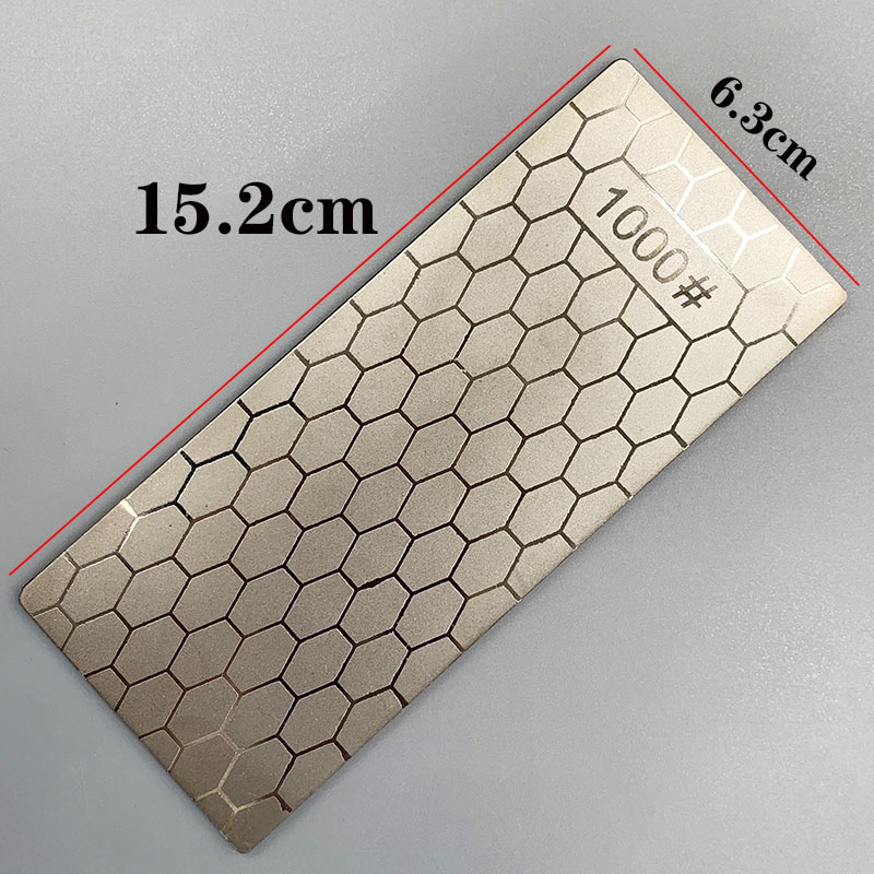 400 600 1000 1200 Grit Diamond Knife Sharpening Stone Kitchen Knife Sharpening Plate Whetstone GrindStone Grinder toolHoning Set