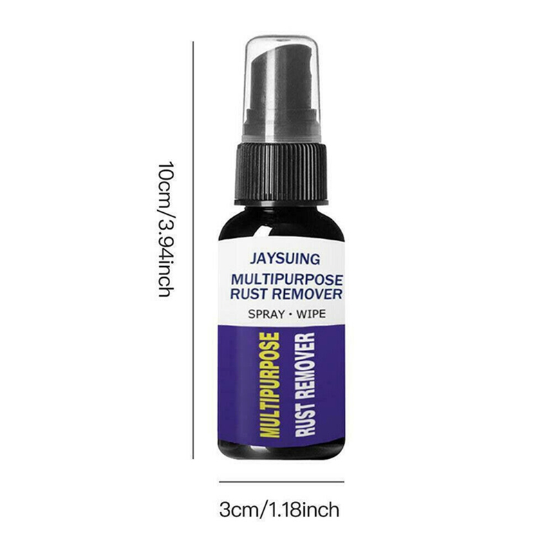 30ml rusthæmmer rustfjerner afrustningsspray bilvedligeholdelse rengøringstilbehør køkken vandhane gryde komfur metal poleringsværktøj