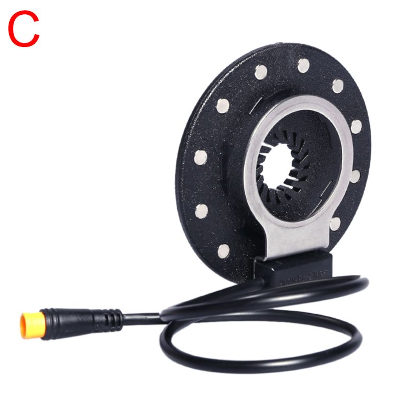 Waterproof Electric Bicycle Pedal Assist Sensor E bike Double Hall 12 Magnet Left/Right Side DIY eBike Modified Parts