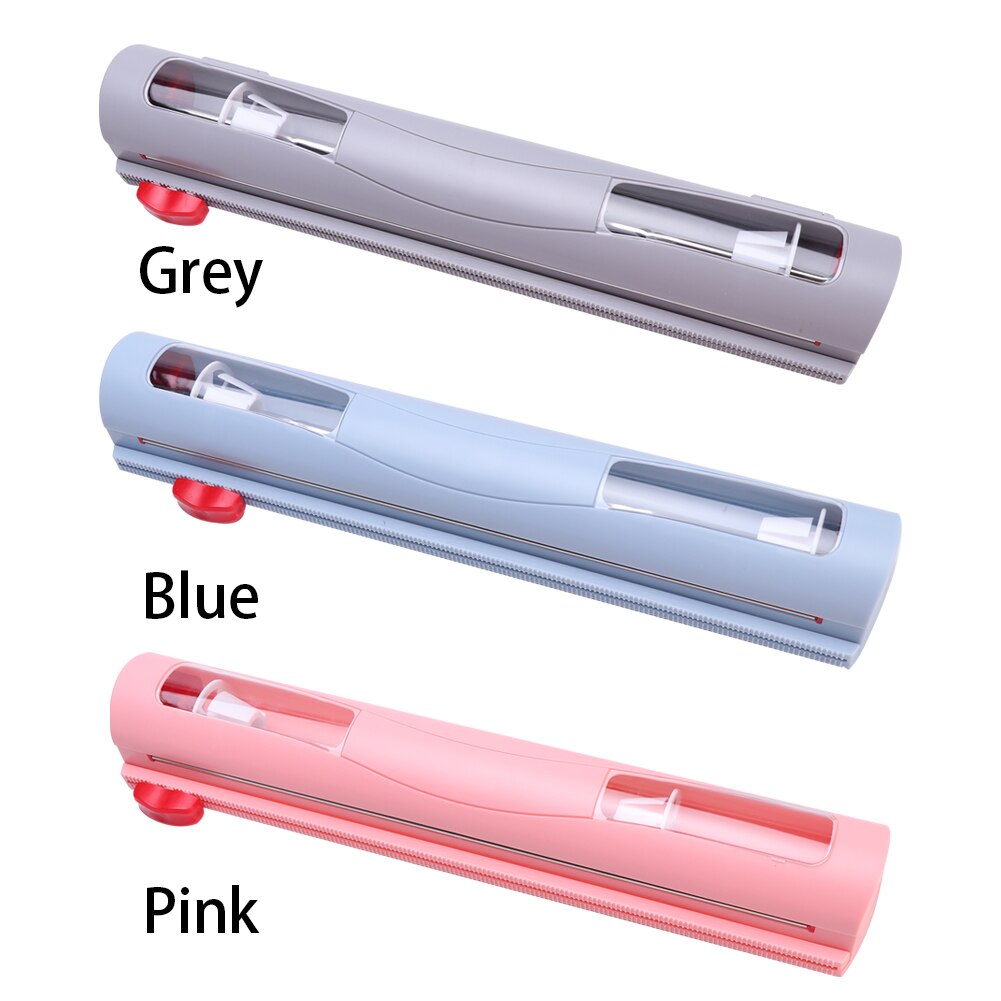 Home Food Wrapper Dispenser Preservation Foil Cling Film Cutter Sharp Portable Safe Practical Storage Holder ABS With Magnetic