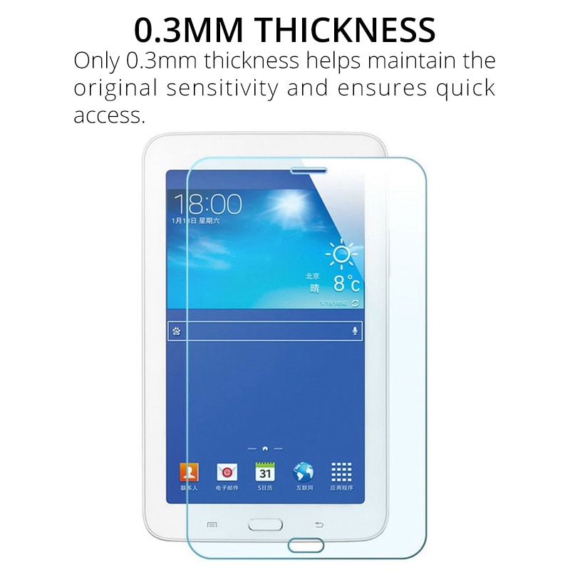 Vidrio templado para tableta Samsung Galaxy Tab 3 Lite, Protector de pantalla endurecido a prueba de explosiones, 7,0 SM-T110/T111