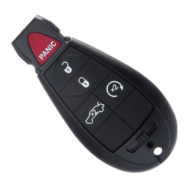 5 Buttons Remote Car Key for Dodge Chrysler Jeep Dodge Grand Caravan Town and Country M3N5WY783X IYZ-C01C 43hz