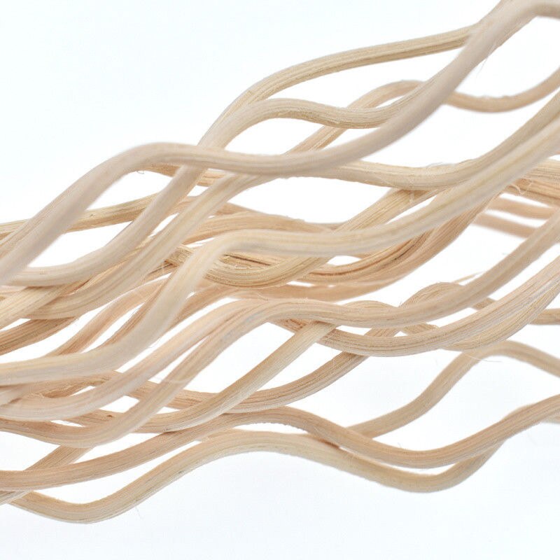 20x Reed Fragrance Oil Diffuser Long Wavy Rattan Sticks Home Decor