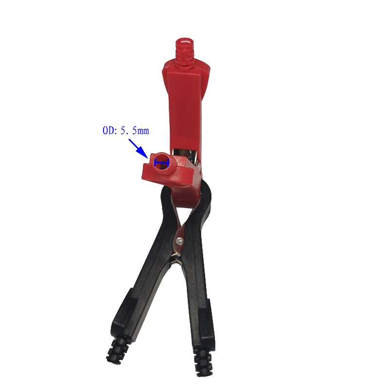 JKM 90mm DIY Alligator Clip 50A Car Battery Clamp Insulated ABS For Battery Charger