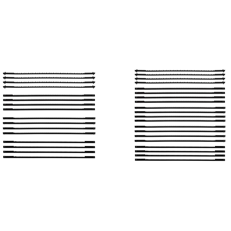 Scroll Saw Blades 10/15/18/24 Teeth 127 Mm Replacement Scroll Saw Blades For Sawing Plank Wood Plastic Foam