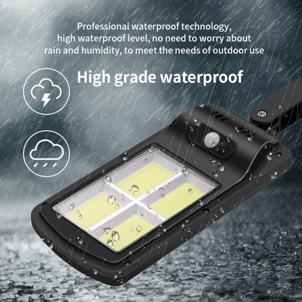 Waterproof IP65 Outdoor Solar Power PIR Motion Sensor Garden Wall Light Hiagh Durable Outdoor Home Light