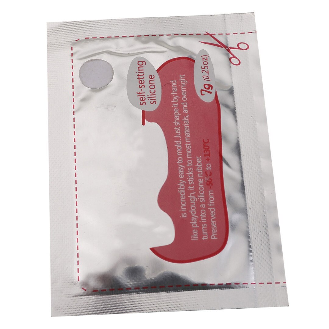 Waterproof Self-setting Rubber DIY Moldable Glue Self-setting Repair Stick Fix Rubber Black & White Repair Rubbers