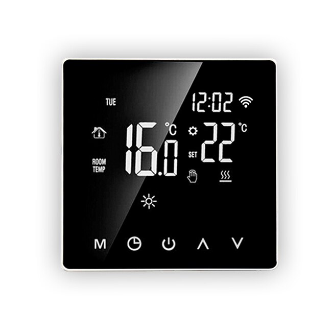 Myuet ME81 Wifi Smart Heating Thermostat LCD Display Voice Control Electric/Water Floor Temperature Controller: ME8103 WIFI Water