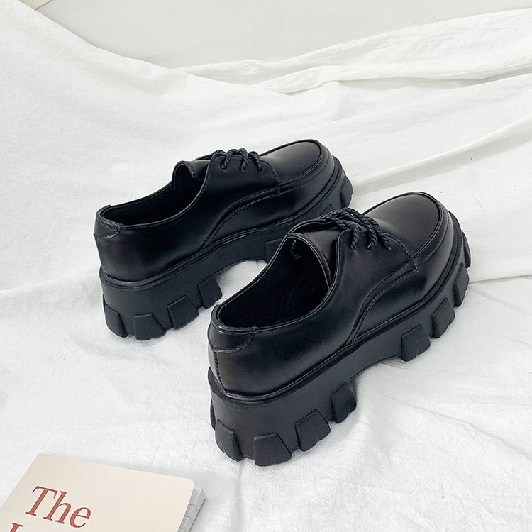 Dam läderskor plattformshäl kvinnor skor lyxmärke kvinnor oxford fritidsskor dam lägenheter  a62-68