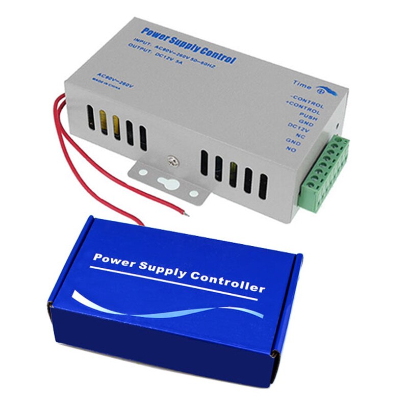 AC100-240V Input Output 12V 3A 5A power supply for access control system video intercom electric lock time delay Unlock control