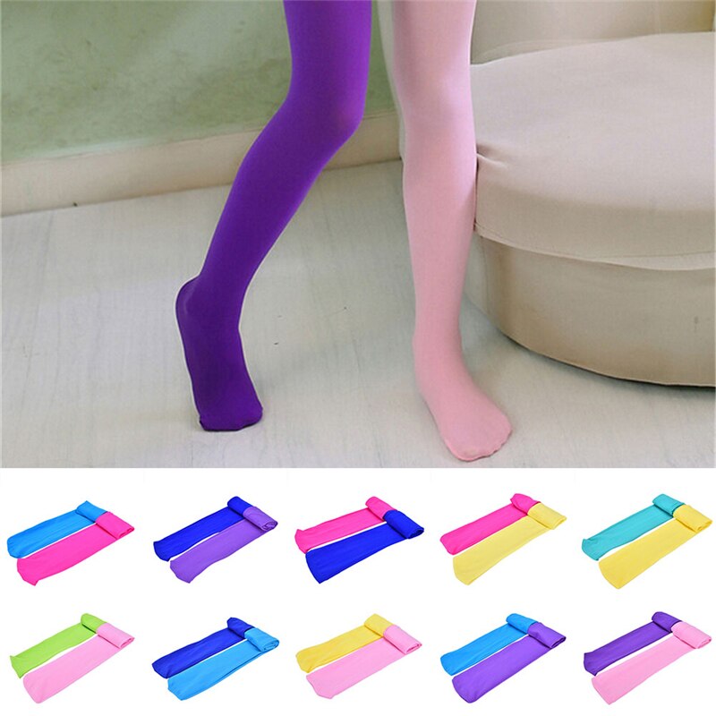 2 Stuks Zachte Ballet Dans Kous Broek Legging Lente Herfst Fluwelen Panty Voor Baby Meisje Kind Mooie Panty