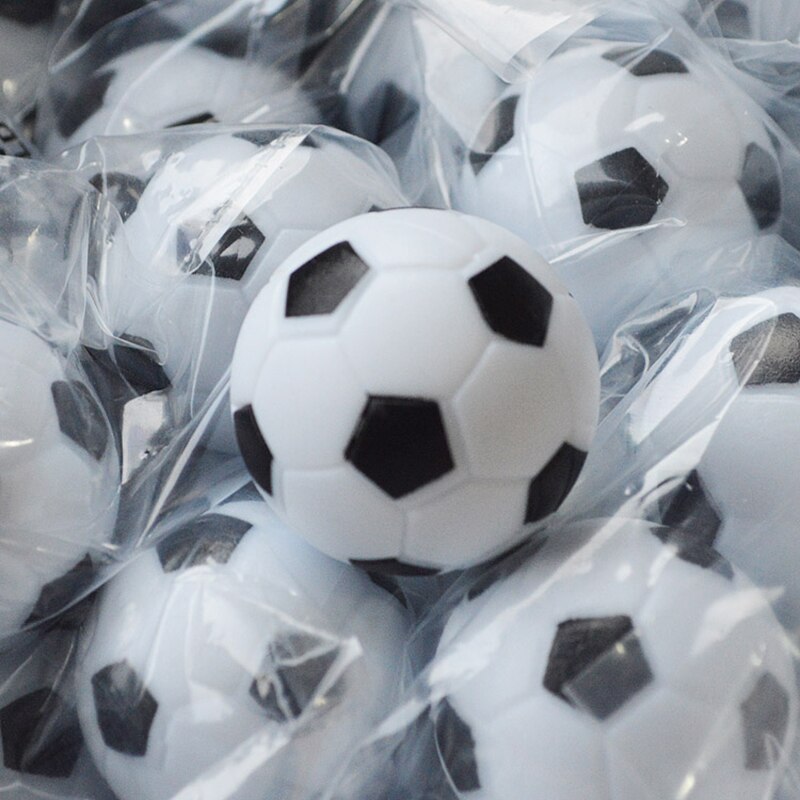 Table de football en plastique dur, 10 pièces/lot, ballon de football, Mini balle, accessoires de jeu de Table, 32/36mm