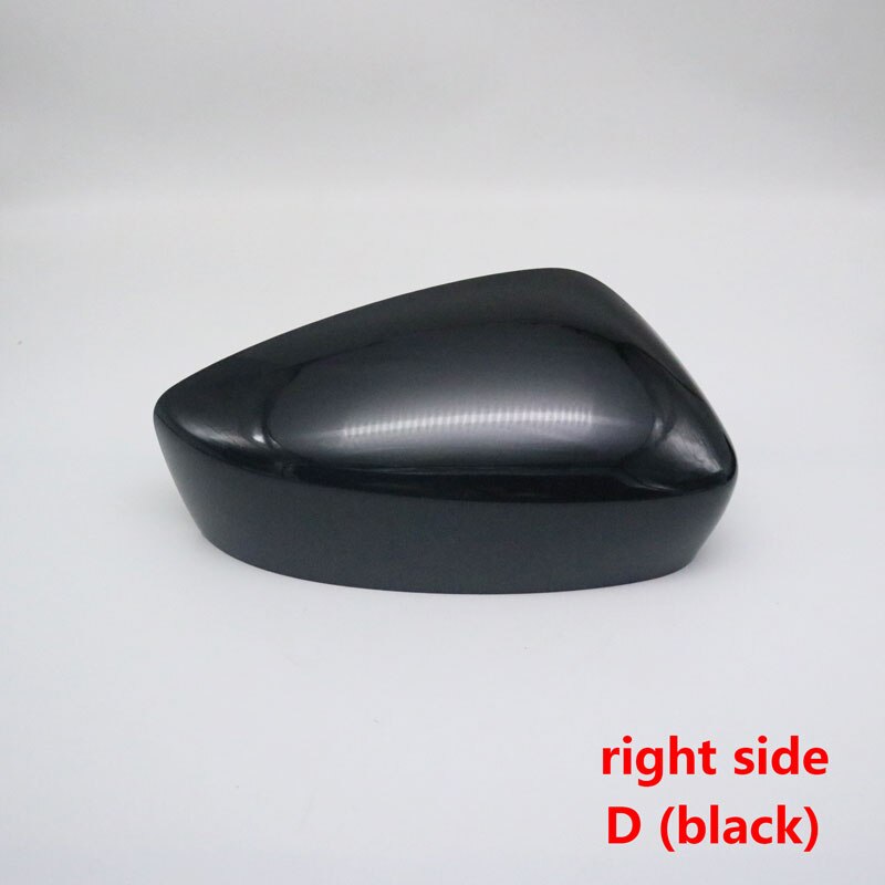 For Mazda 3 Axela Car Left Right Side Mirror Cover Housing Wing Door Mirror Shell Cap: D right side