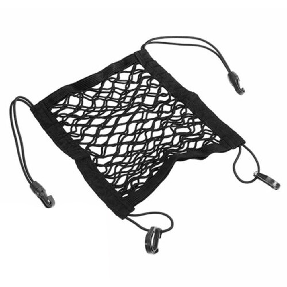1pc bil styling oppbevaringsveske netting oppbevaring motorsykkel bagasje nett krok lastesykkel scooter netting oppbevaring bagasje bag bil interiør nett