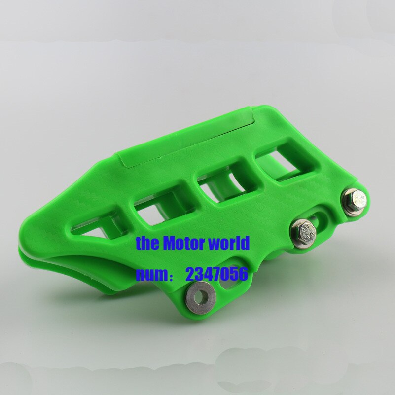 Motorcycle CNC Plastic Chain Guide Sprocket Guard Protector For Suzuki RM125 RM250 RMZ250 RMZ450 RMX450Z DRZ450S DRZ450R: green