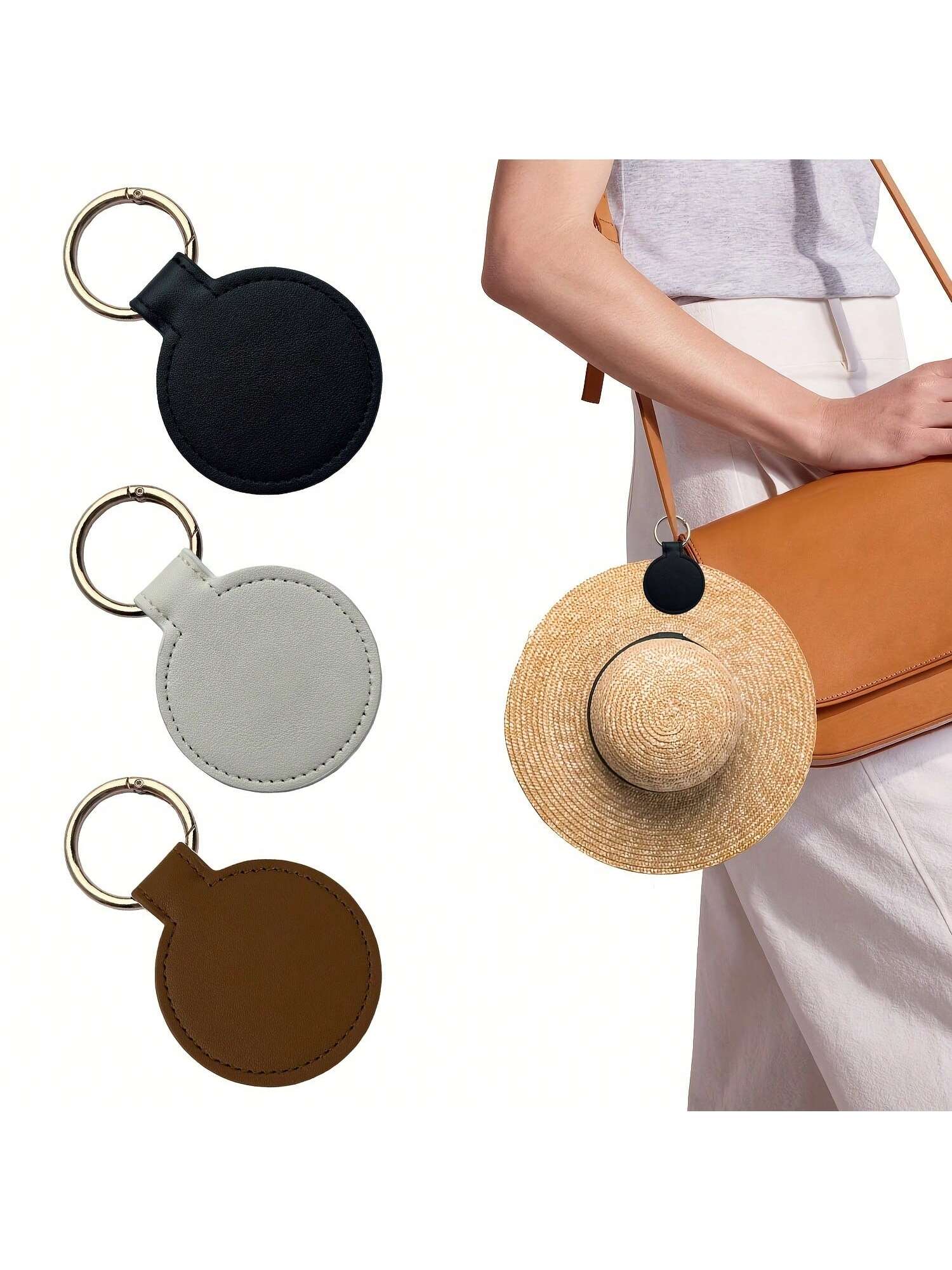 Draagbare reishoedclip, lichtgewicht eenvoudige magnetische hoedclip, praktische handige reisaccessoires