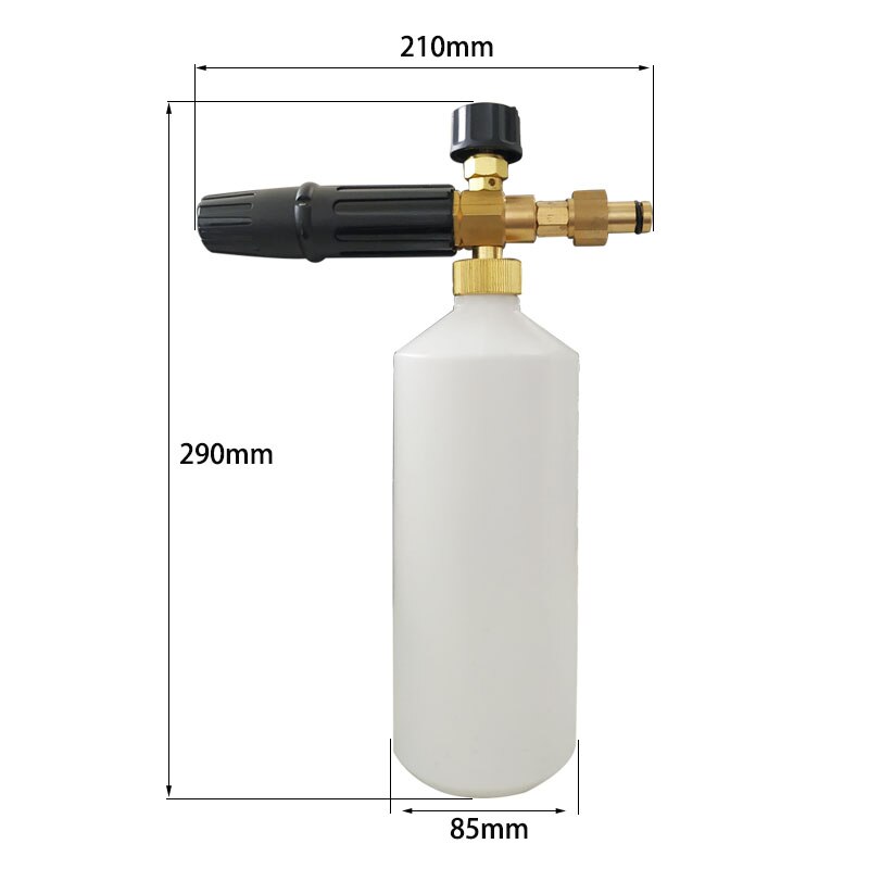city wolf Foam Nozzle Snow Foam Lance Foam Bottle Sprayer for Daewoo ECO HPW-1317T ECO HPW-1520RS high pressure car washer