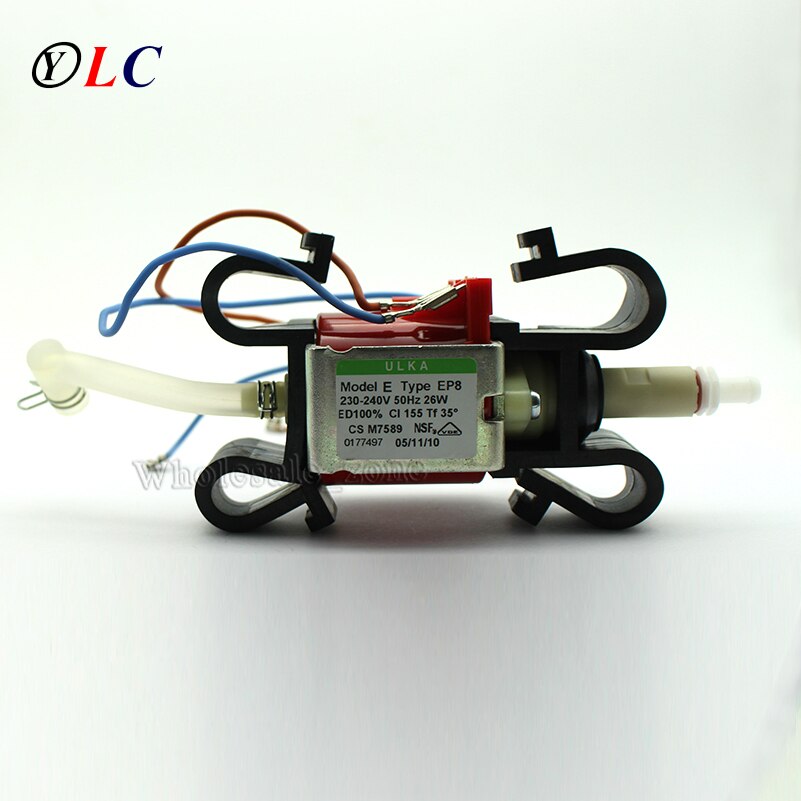 Self-priming pump electromagnetic pump coffee machine pump model EP8 voltage 230-240V-50Hz power 26W maximum flow 1200cc / min