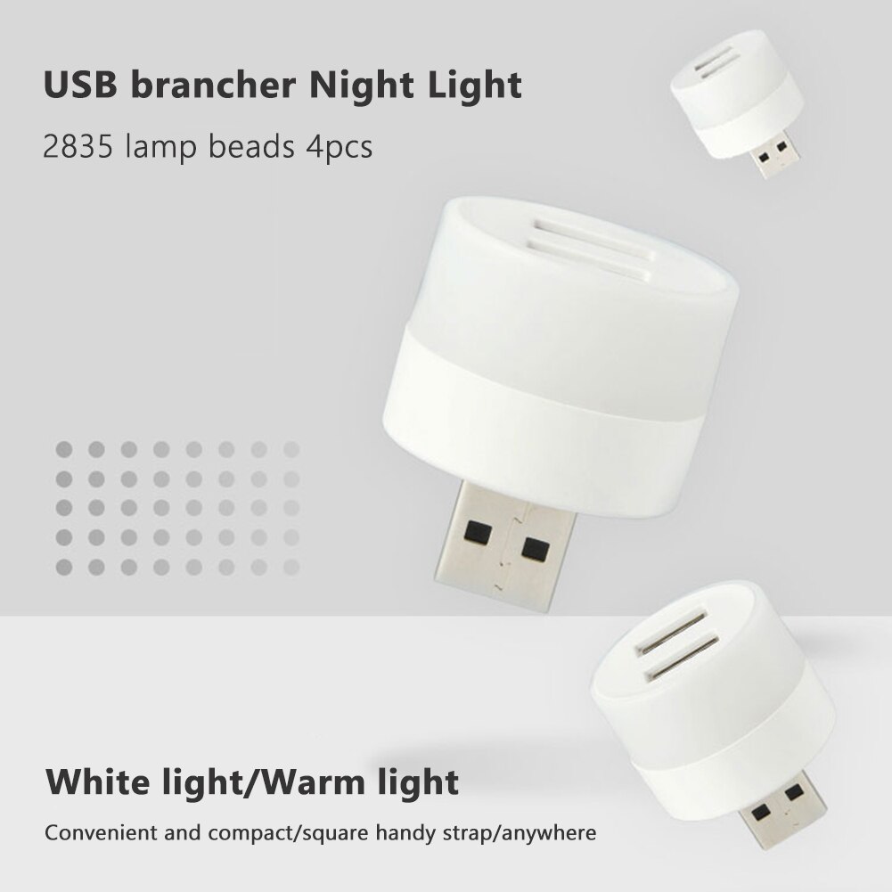 Usb-verlängerungskabel, multifunktionale tragbare nachtlampe, plug-and-play-leselampe