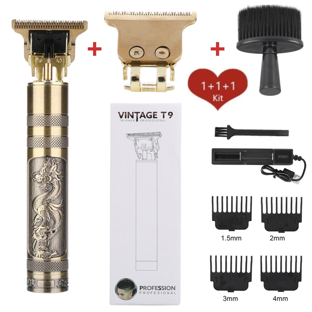 Hair Trimmer Set Tool Electric Hair Clipper Hair 0mm Barber Machine Cordless Haircut Men Cutter Shaver Home Use