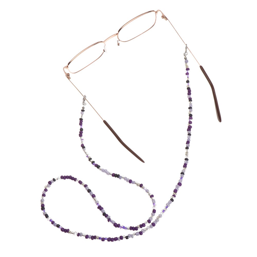 1pc kvinder mænd akryl perler briller kædeforlænger ansigtsmaske snore briller briller strop snor holder hals anti-tabt tilbehør