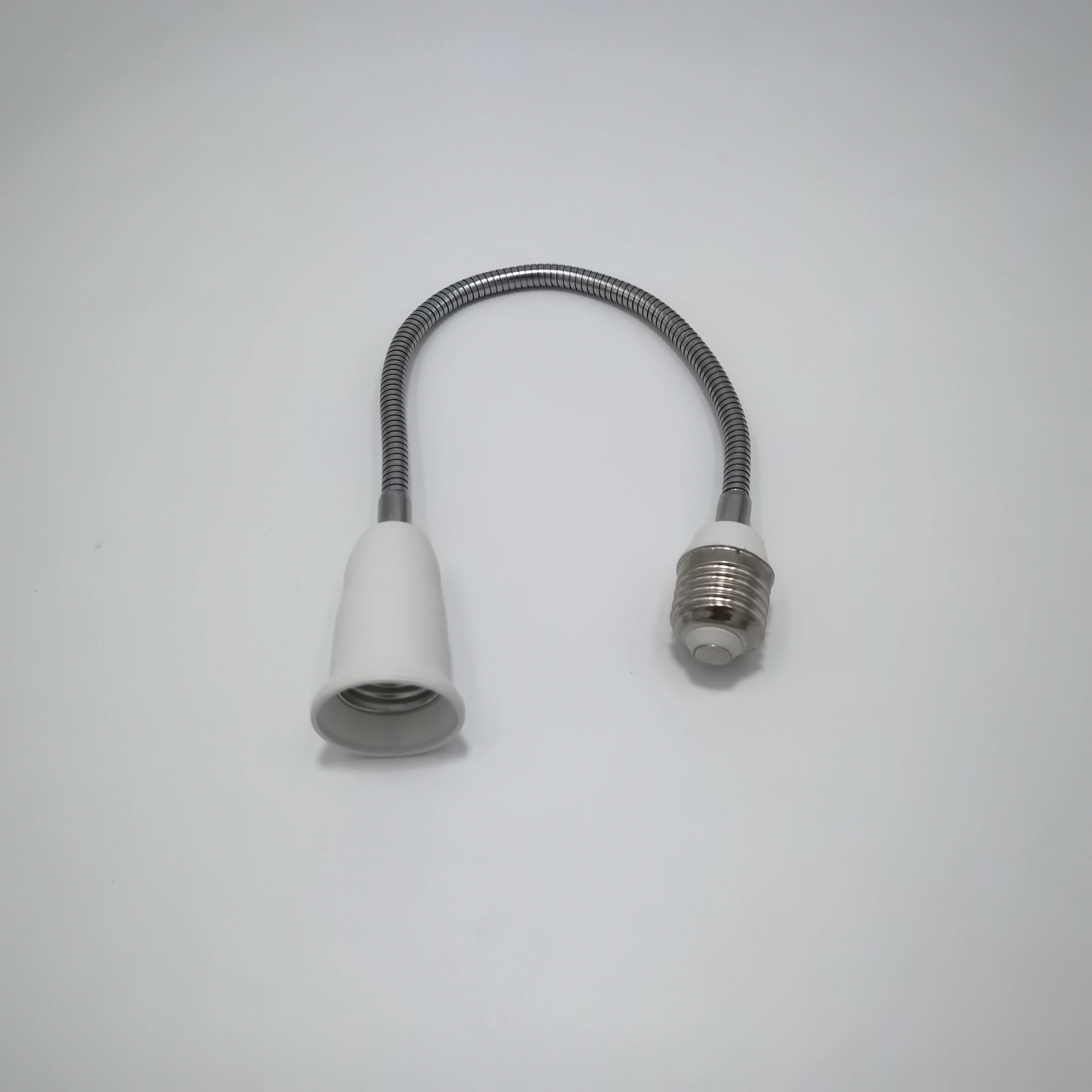 E27 Adaptador De Extensión Flexible Negro, Enchufe De Bombilla LED Convertidor De Soporte De Lámpara Portalámparas De Bombilla
