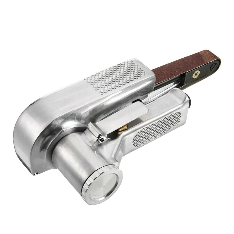 Air Belt Sander Finger Sander Detail Sander Pneumatic tools with 5 Belts DIY Sander Sanding Belt Adapter Woodworking Tool