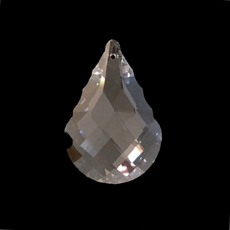 100Pcs 38Mm K9 Glas Kristallen Kroonluchter Hanger Kristallen Kroonluchter Onderdelen Voor Home & Bruiloft Decoratie