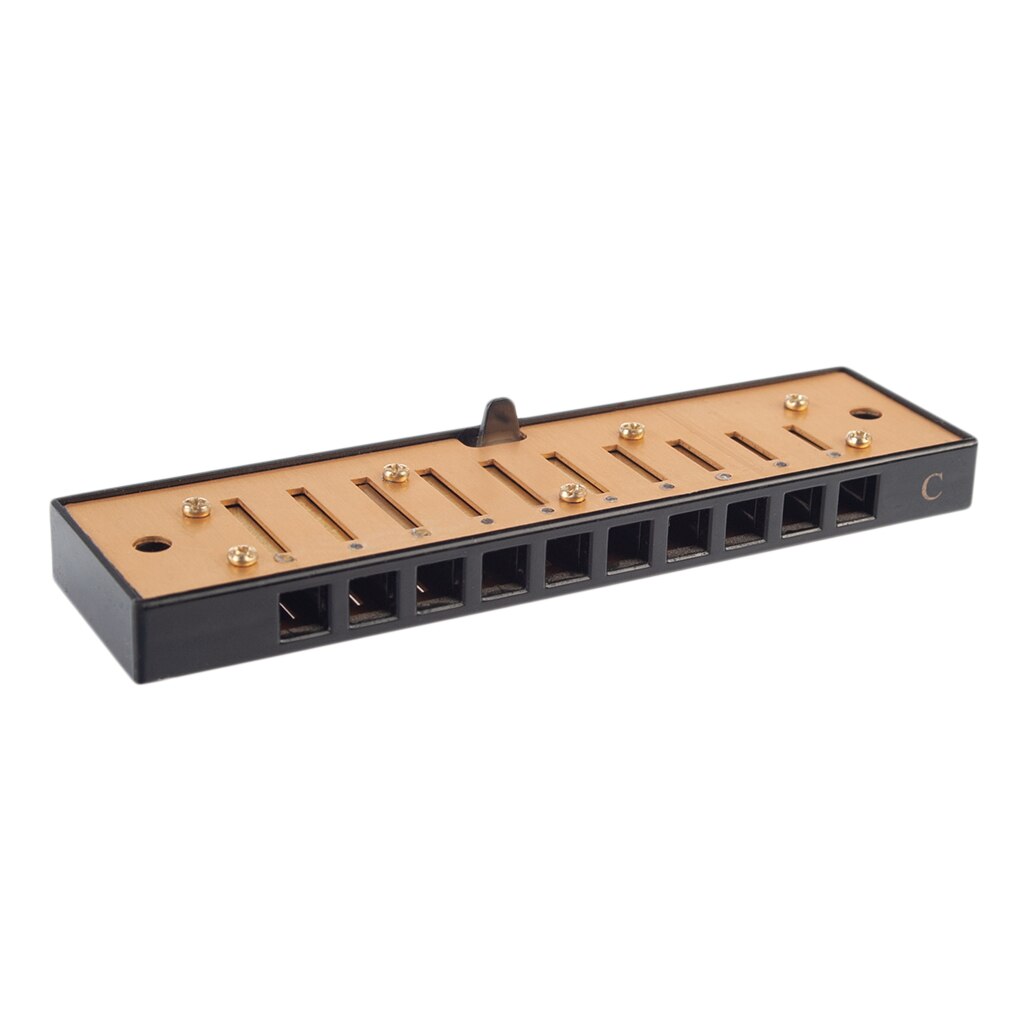 10 Hole Harmonica Kam Met Riet Set C Sleutel Voor Alle Stijlen Van Muziek Harmonica Deel Houtblazers