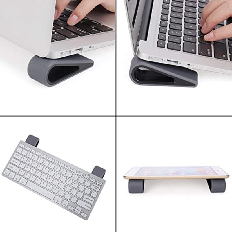 6Pcs Laptop Stand, Laptop Stand, Desktop Computer Stand, Basis Pad Stand