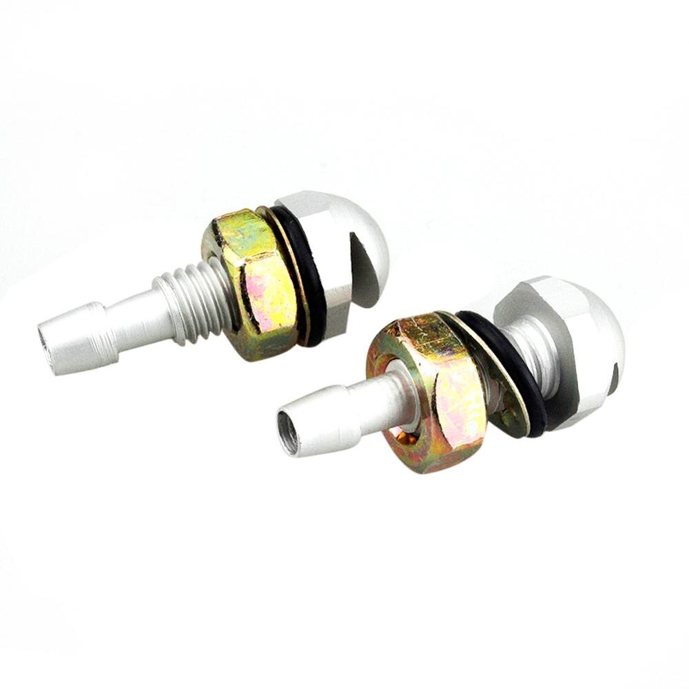 2Pcs Universal Aluminum Alloy Car Windscreen Washer Wiper Sprayer Auto Wiper Jet Nozzle Fan-Shaped Car Cleaning Nozzle