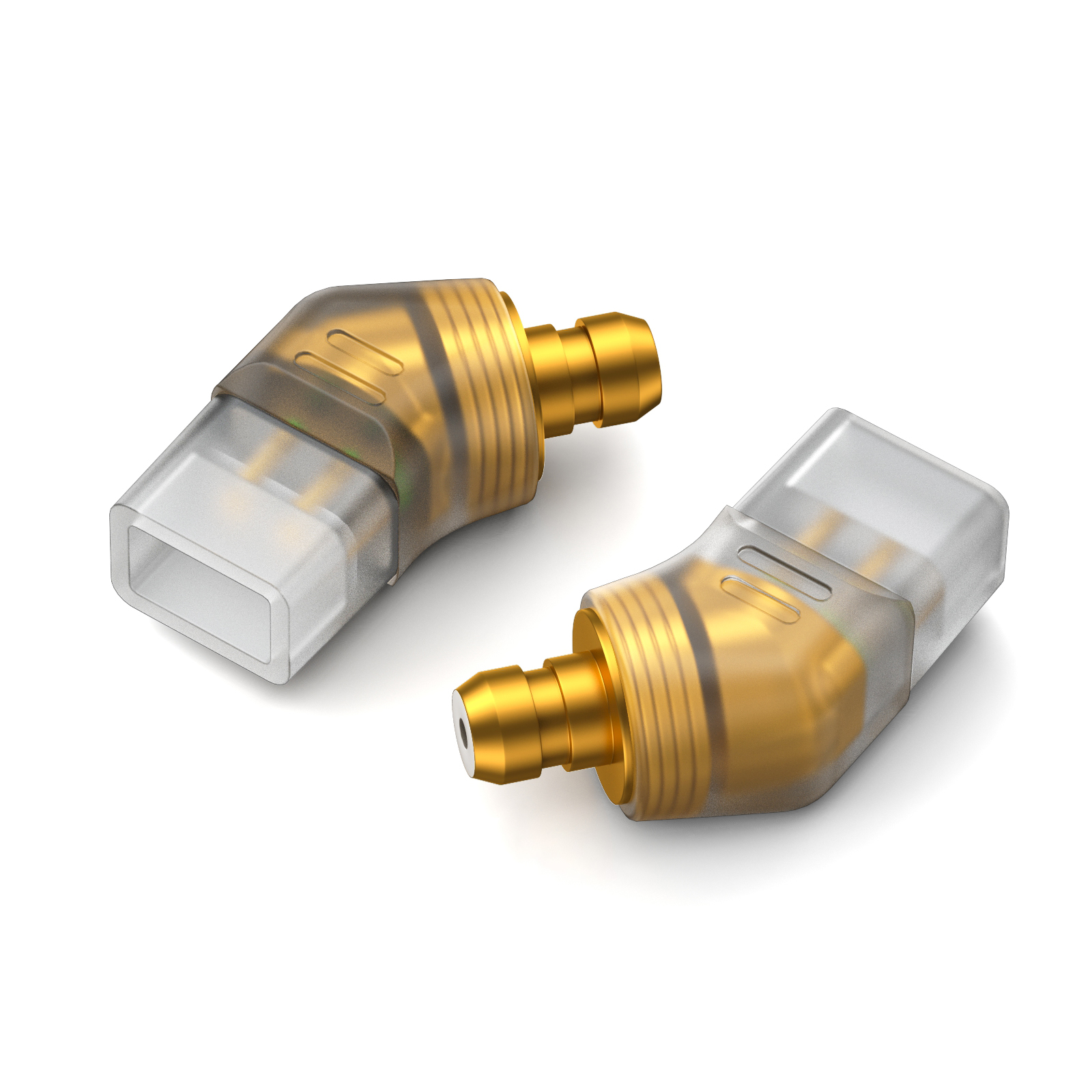 OKCSC 0.78 2 Pin Female EAR Male Earphone Adapter to Earphones Earsets for Pentaconn Ear PE/Acoustune HS1650CU/HS1655CU/1670SS: BROWN