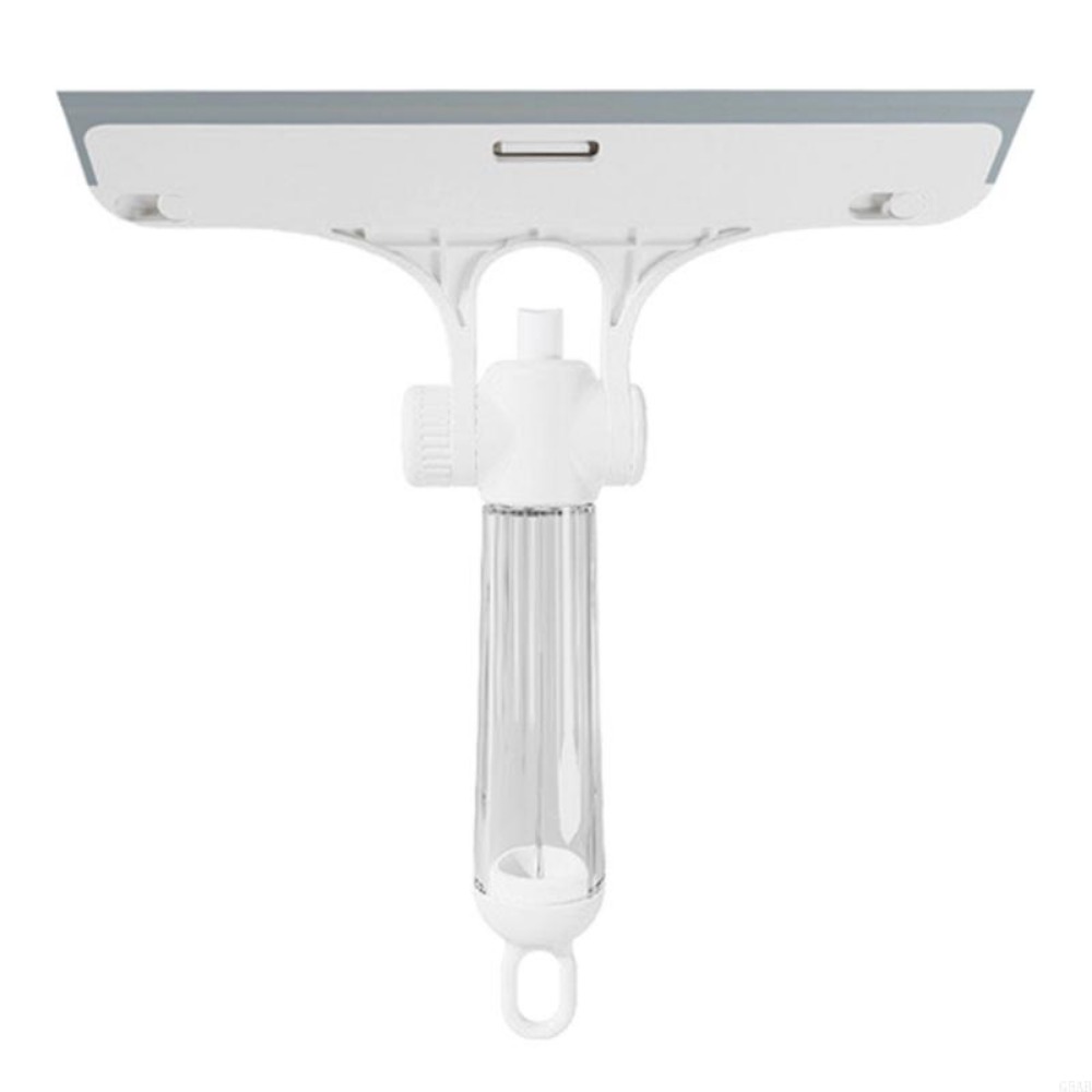 4-in-1 raamreinigingswisser spuitfles siliconen ruitenwisser raamreiniger duurzame huishoudelijke douchewisser borstel schone benodigdheden: Donkergrijs