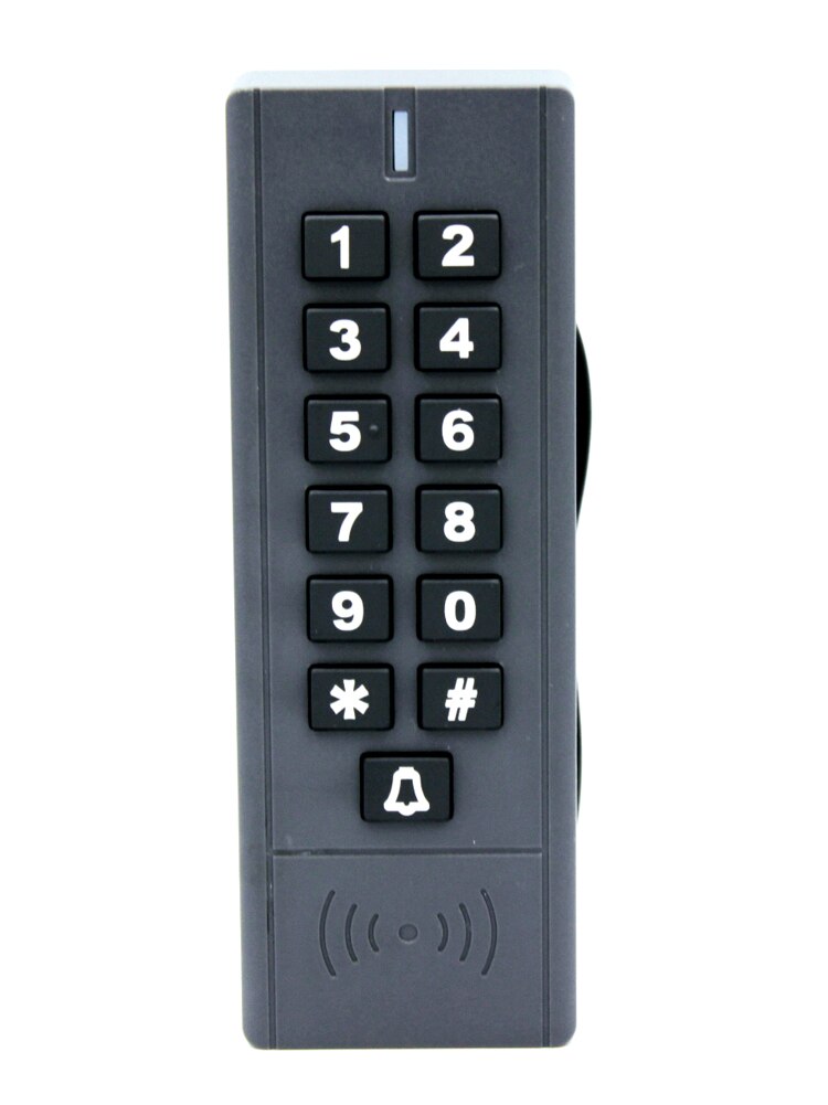 1000 Users Standalone Door Access Controller Reader Proximity Key Manager Card Push Button Doorbell Access Control Machine: 125Khz Controler