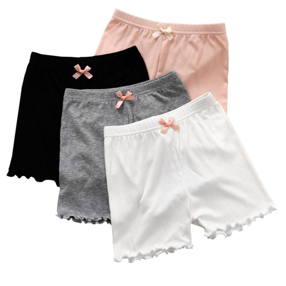 Pantalones de seguridad para niñas, mallas de Modal antisalida para niños, pantalones cortos grandes de seguridad para niños
