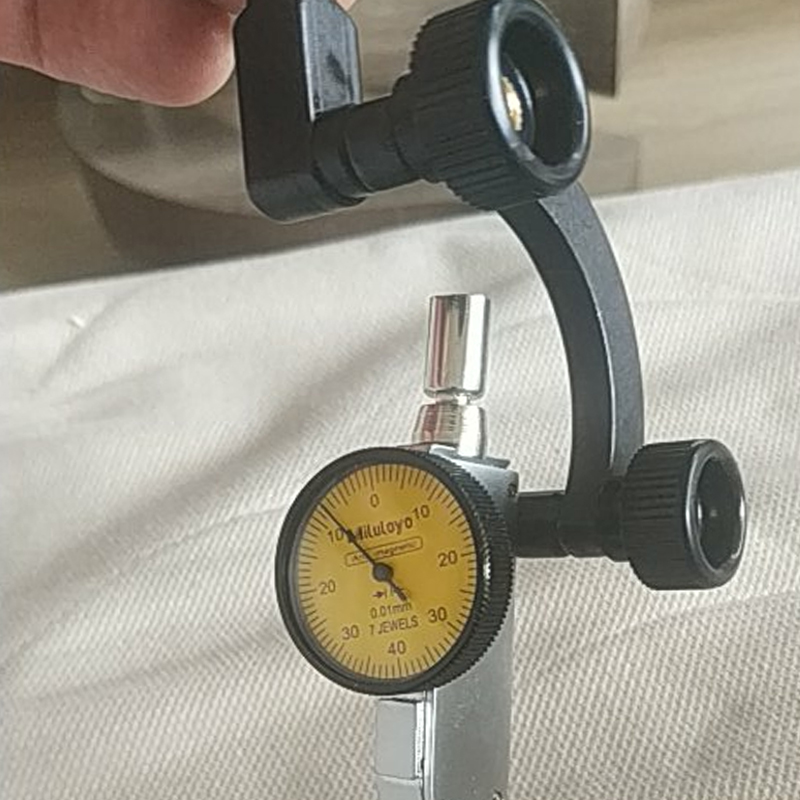 Half Round Combination Test Dial Indicator Holder 8mm Dial Indicator Support Stand Test Dial Center Holder
