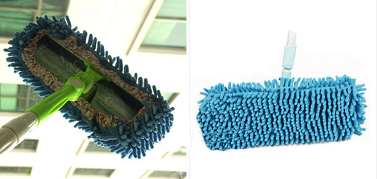 1 PC polvo limpiador de pastoreo zapatillas casa Baño mopa para limpiar el piso ropa Pantufla de limpieza de microfibra funda para zapatos para perezosos