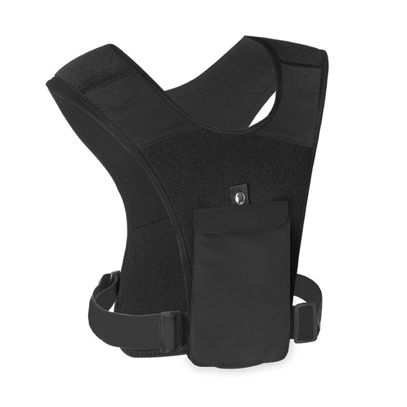 Lightweight Running Vest,Chest Phone Holder Adjustable Waistband, Breathable and Heat Disspation,Running Cycling Travel: Default Title