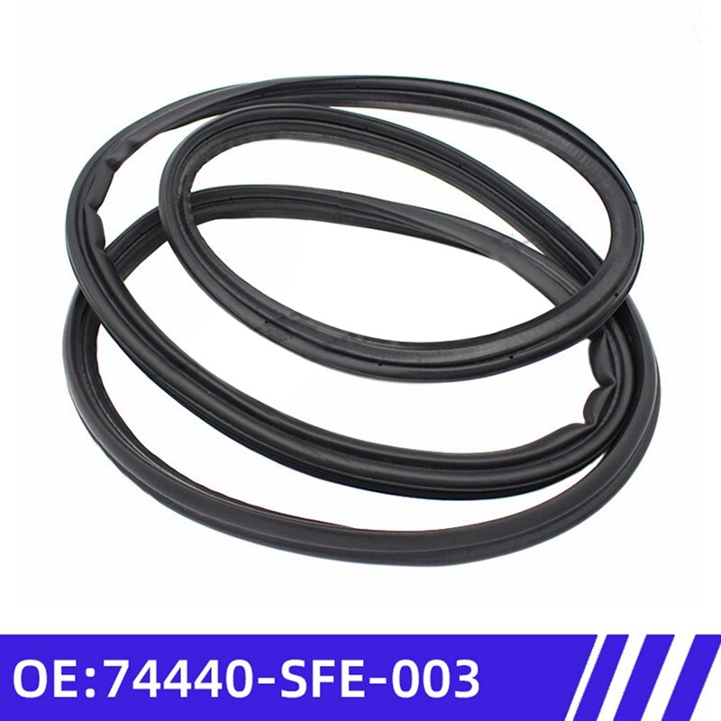 Car Rear Door Windshield Seal Strip Rear Trunk Seal Strip Weatherstrip Seal for Honda Odyssey 2005 74440SFE003: Default Title