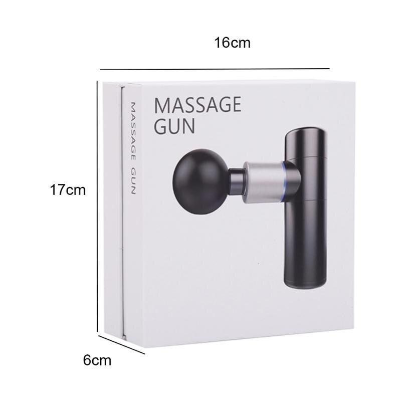 Mini Massage Gun Spier Relax Body Ontspanning Kleine Elektrische Stimulator 1800Rpm-3200Rpm 5.4in Draagbare Massage gun
