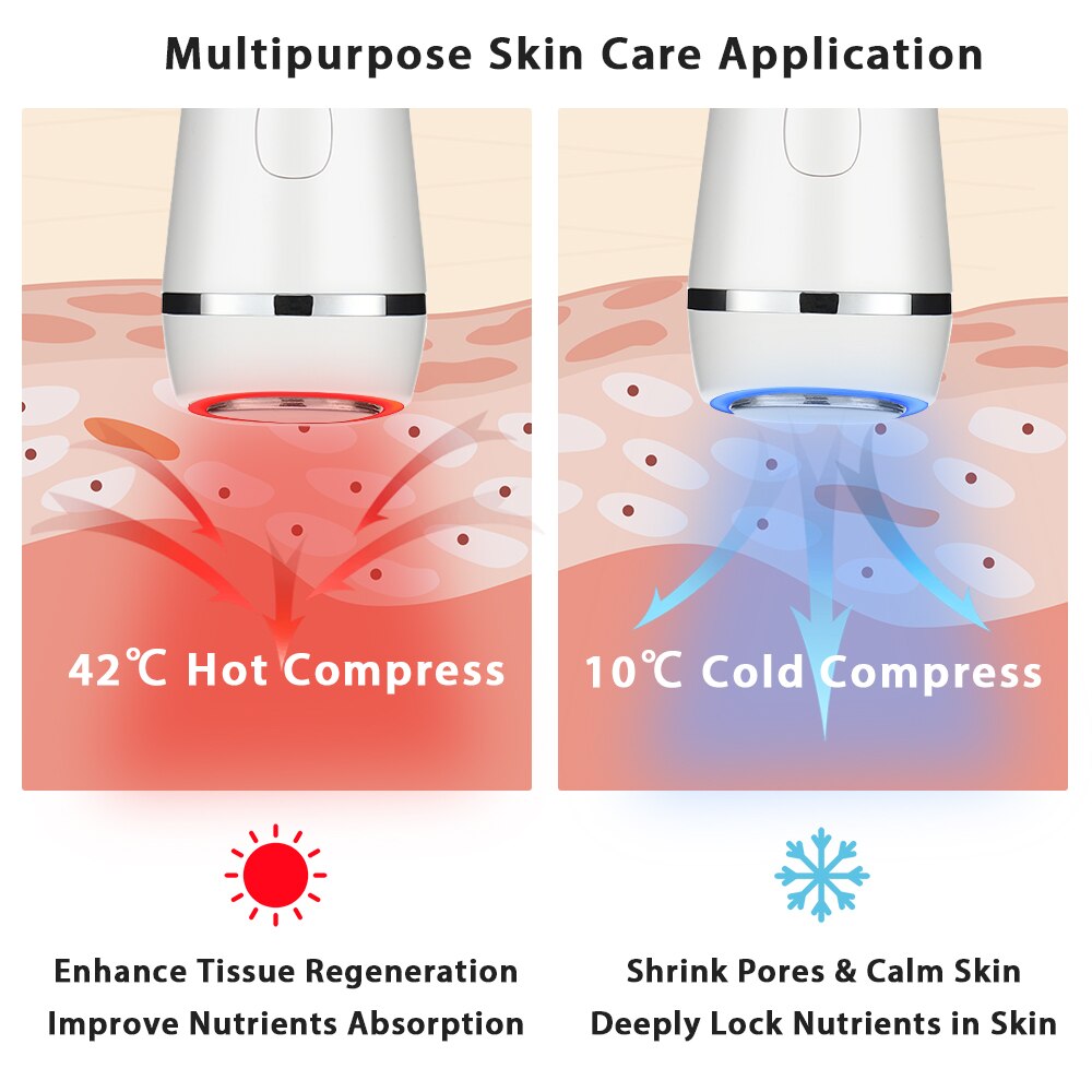 LED Thérapie Photonique Sonique Vibration Anti-Rides Traitement Anti-Vieillissement Soins De La Peau Dispositif de Beauté Massage Du Visage Rejuvena