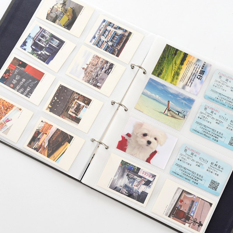 TRÜSein 400 Taschen 3 Zoll Mini Fotoalbum Bild Rahmen Verwendung für Polaroid Bild Album Fuji Instax Mini 9/ 8/70/7 s/50 s/90