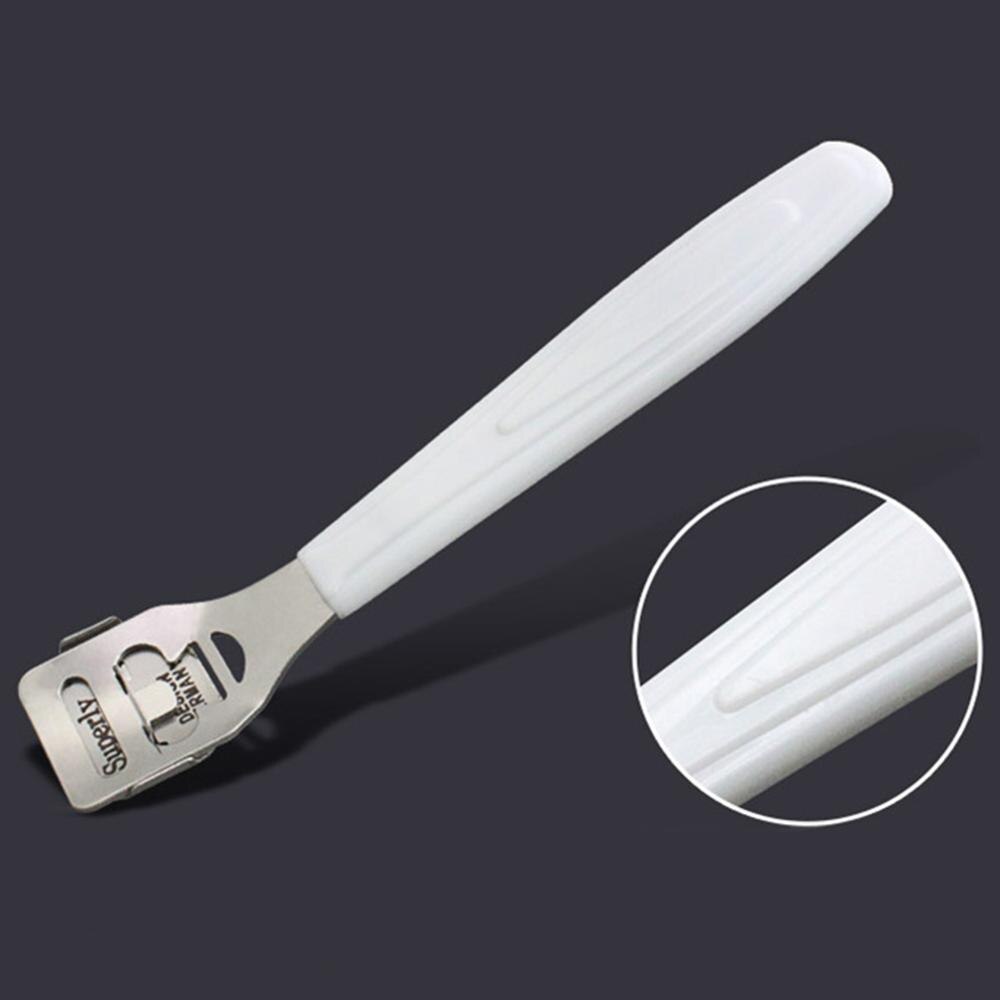 Cuchilla para raspar pies, removedor de piel muerta de callos duros, herramienta de pedicura , Lima de pedicura, pies de molienda