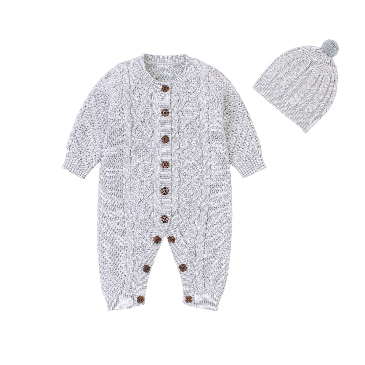 Neugeborenen Baby Strampler Neue Baby Mädchen Jungen Kleidung Overalls Herbst Winter Warm Langen Hülse Neugeborene Kleidung